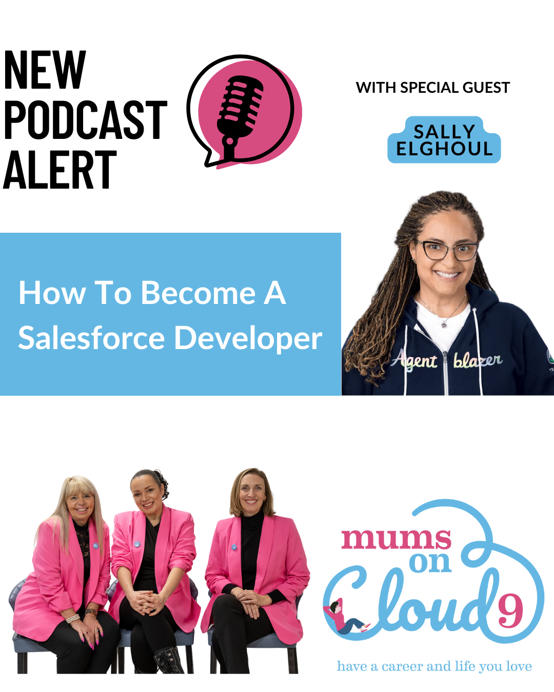 how to become a salesforce developer with sally elghoul