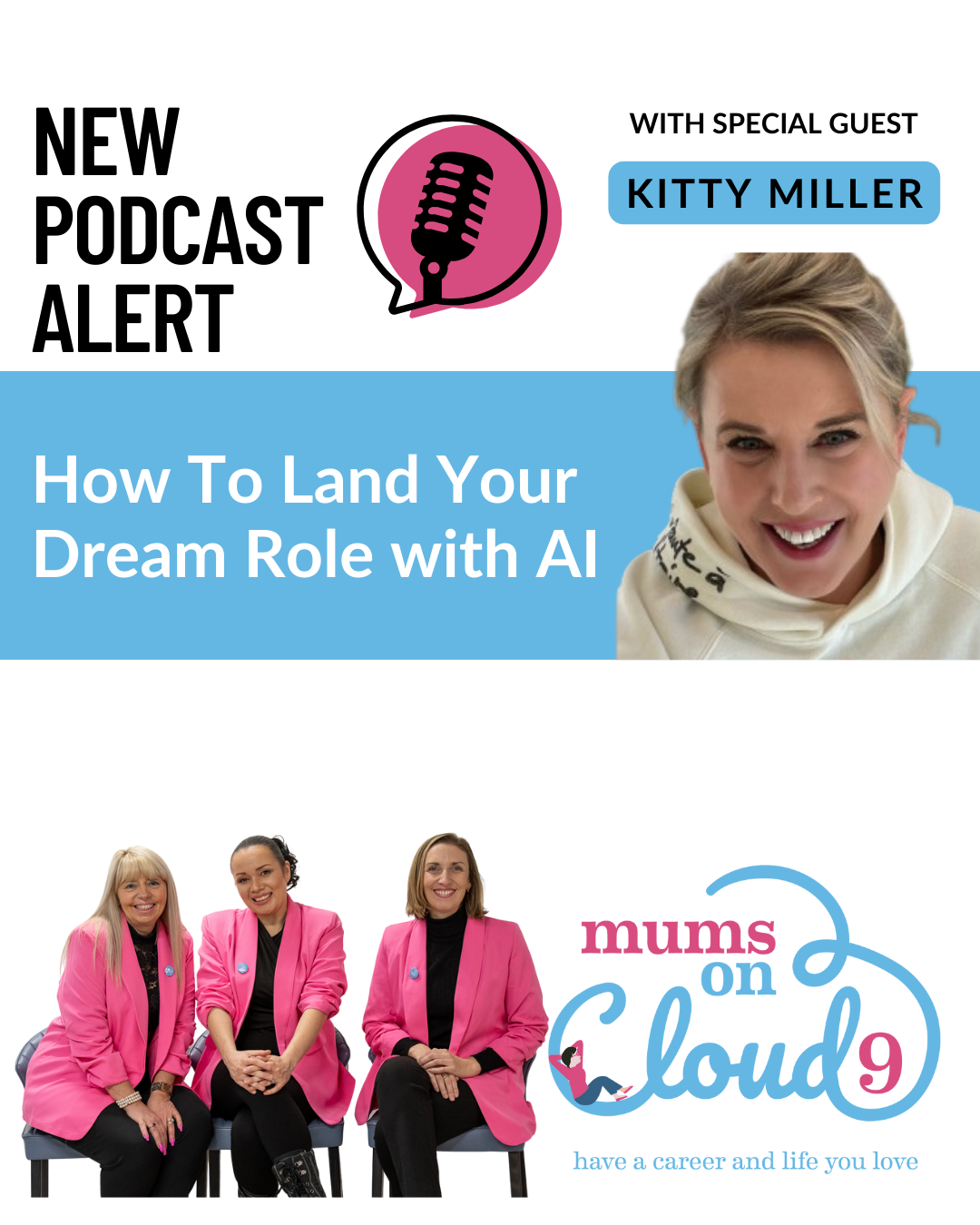 Kitty Miller on Mums on Cloud Nine Podcast